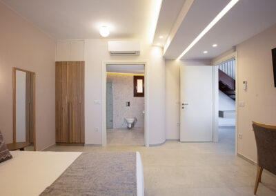 indoor Vardina Villa Chania Crete