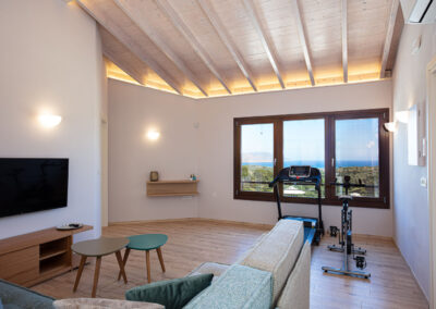 indoor Vardina Villa Chania Crete