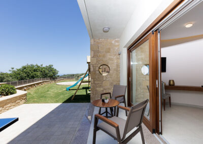 indoor Vardina Villa Chania Crete