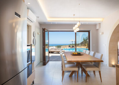 indoor Vardina Villa Chania Crete