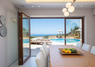 indoor Vardina Villa Chania Crete