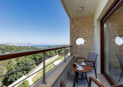 balcony Vardina Villa Chania Crete
