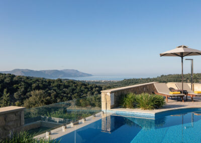Outdoor Villa Vardina in Chania Crete