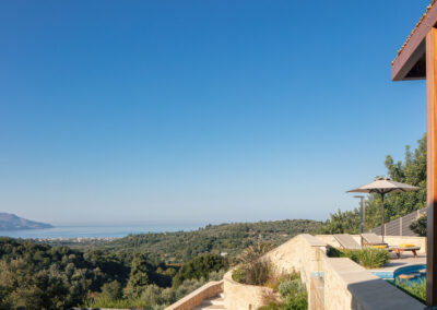 Outdoor Villa Vardina in Chania Crete