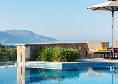 Outdoor Villa Vardina in Chania Crete