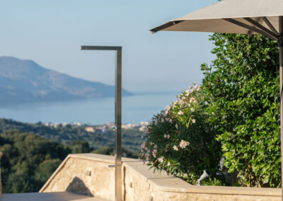 Outdoor Villa Vardina in Chania Crete