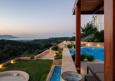 Outdoor Villa Vardina in Chania Crete