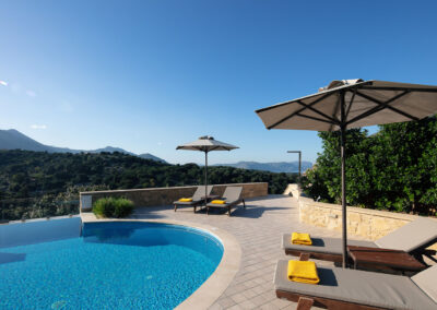 Outdoor Villa Vardina in Chania Crete