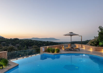 Outdoor Villa Vardina in Chania Crete
