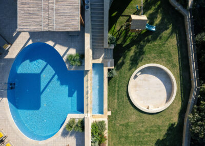 Outdoor Villa Vardina in Chania Crete