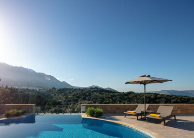 Outdoor Villa Vardina in Chania Crete