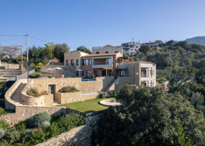 Outdoor Villa Vardina in Chania Crete