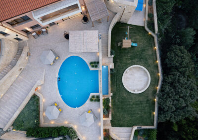 Outdoor Villa Vardina in Chania Crete