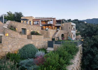 Outdoor Villa Vardina in Chania Crete