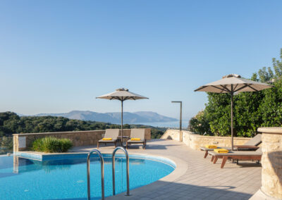 Outdoor Villa Vardina in Chania Crete