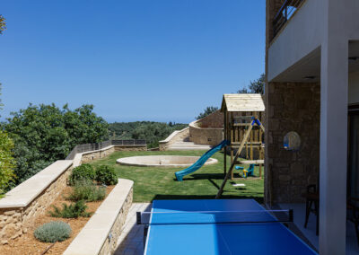 Outdoor Villa Vardina in Chania Crete