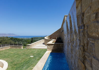 Outdoor Villa Vardina in Chania Crete