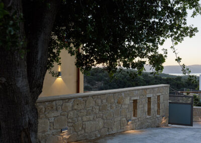 Outdoor Villa Vardina in Chania Crete