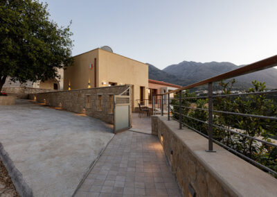 Outdoor Villa Vardina in Chania Crete