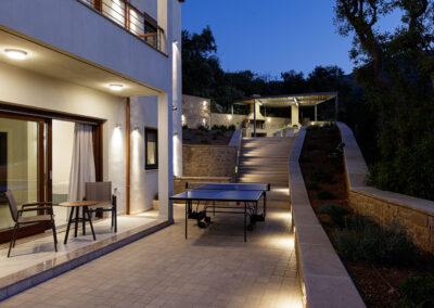 Outdoor Villa Vardina in Chania Crete