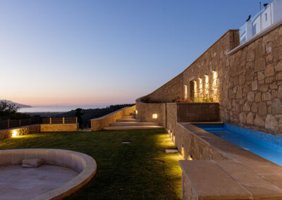 Outdoor Villa Vardina in Chania Crete