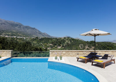 Outdoor Villa Vardina in Chania Crete